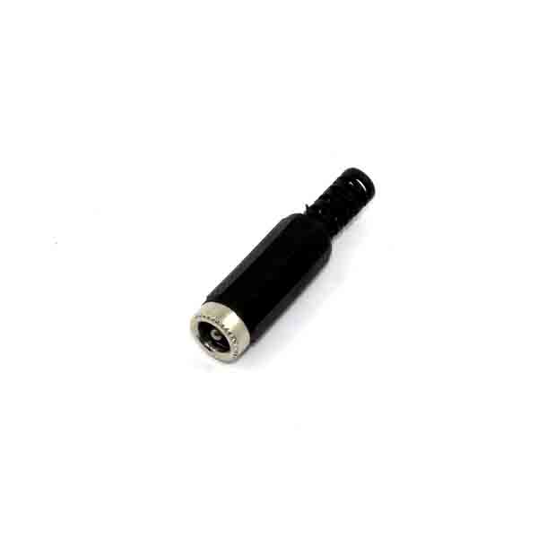 2.1x5.5x12mm DC Femal jack+plastic covered