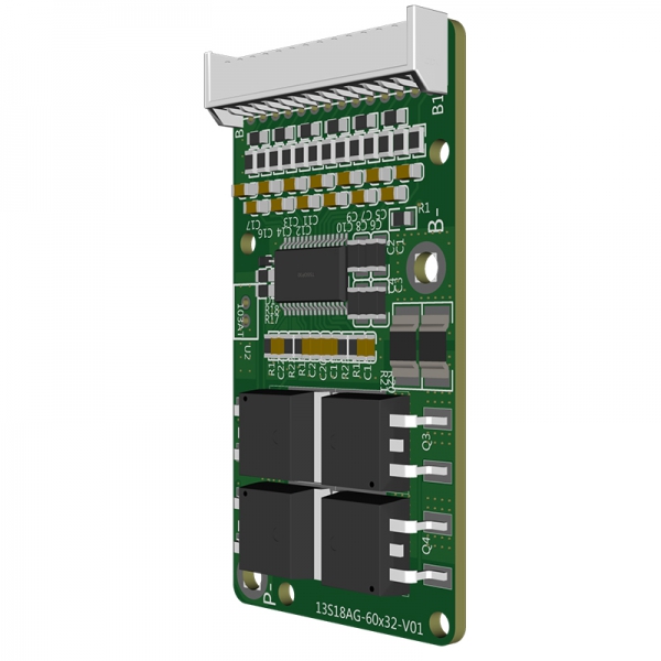 KBMSS13S18AG-60x32,Ternary lithium battery protection board  BMS S13S18AG-60x32